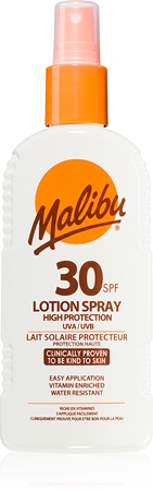 Malibu Lotion Spray High Protection napozó spray SPF 30