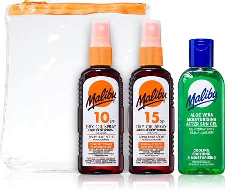 Malibu Travel Set ajándékszett napozáshoz