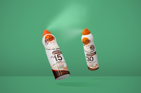 Malibu Continuous Spray spray protector SPF 15