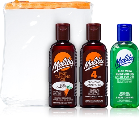 Malibu Travel Set ajándékszett napozáshoz