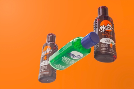 Malibu Travel Set Gift Set for tanning