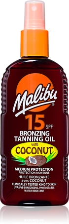 Malibu Bronzing Tanning Oil olej na opaľovanie s bronzerom