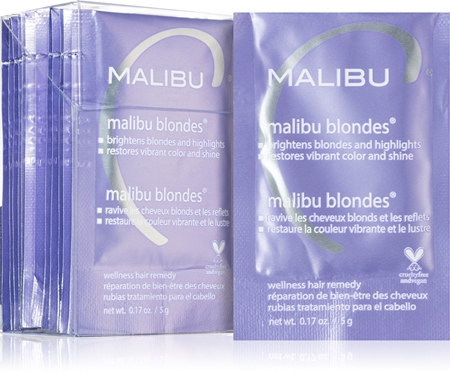 Malibu C Wellness Hair Remedy Malibu Blondes εντατική θεραπεία για ξανθά και με ανταύγειες μαλλιά