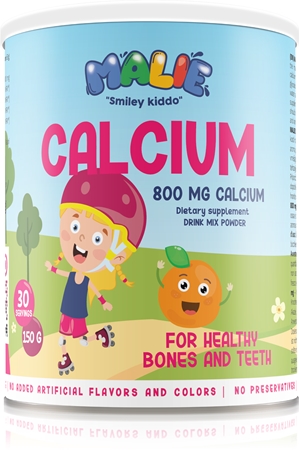 Malie Calcium Präparat zur Förderung des normalen Zustands von Knochen und Zähnen für Kinder