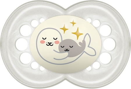 Tétine En Silicone MAM Pour Bébé 6 Mois+ - Lot De 2 - Forme Physiologique - Confort Et Sécurité