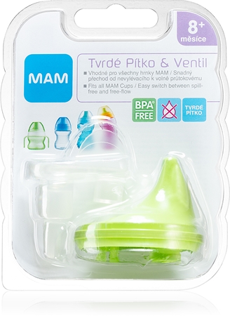 MAM Baby Bottles Hard Bottle Spout sada pro děti 8m+