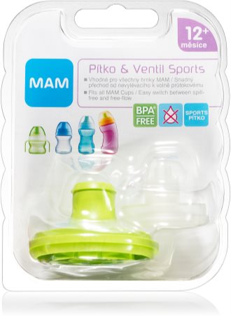 MAM Baby Bottles Spout & Valve Sports set para niños