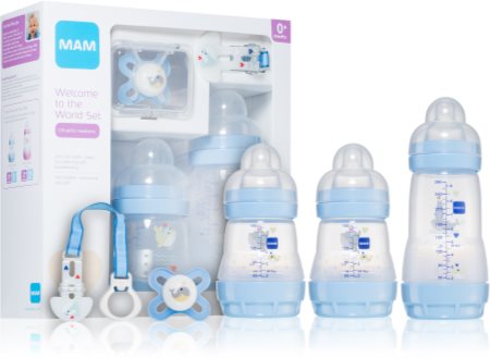 MAM Welcome to the World Blue gift set for babies