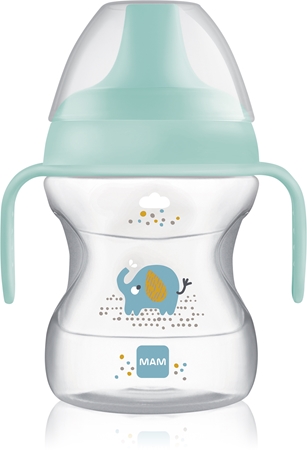 MAM Learn to Drink Cup Trainingsbecher mit Griffen