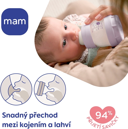 MAM Perfect Star Anti-colic Bottle antikoliková láhev
