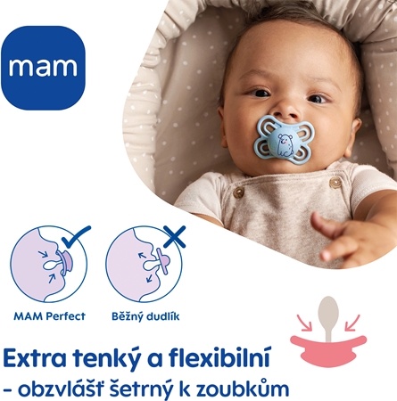 MAM Perfect 0+m, dbl box dudlík