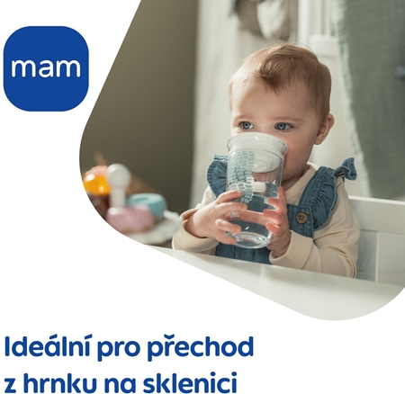MAM Easy to Drink Cup netekoucí hrnek