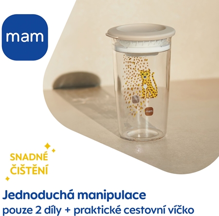 MAM Easy to Drink Cup netekoucí hrnek