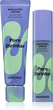 MAMONDE Pore Shrinker Bakuchiol set for hydration and pore minimising