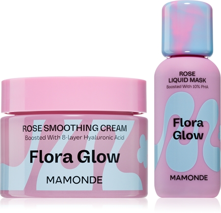 MAMONDE Flora Glow Rose set for beautiful skin