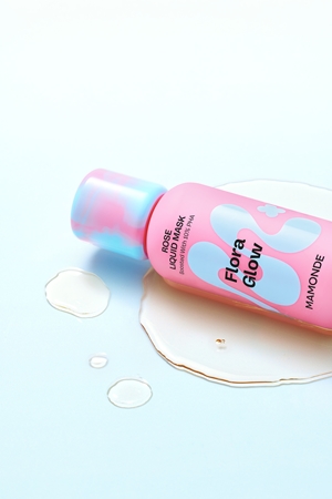 MAMONDE Flora Glow Rose Liquid Mask masque visage hydratant avec effet exfoliant