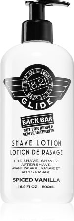 18.21 Man Made Spiced Vanilla Shave Lotion balzsam borotválkozáshoz