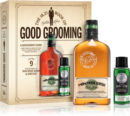 18.21 Man Made Book of Good Grooming Volume 9 подарунковий набір Spiced Vanilla (для чоловіків)