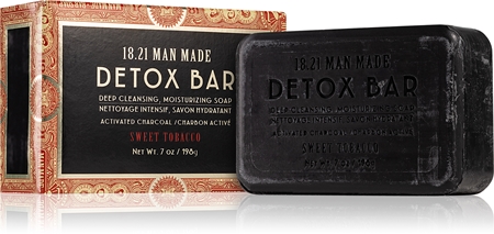 18.21 Man Made Detox Bar Sweet Tobacco detoxikáló szappan