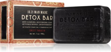 18.21 Man Made Detox Bar Sweet Tobacco mydło detoksykujące