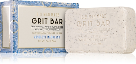 18.21 Man Made Absolute Mahogany Grit Bar radírozó testszappan