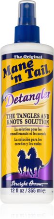 Mane 'N Tail Detangler spray sans rinçage pour des cheveux faciles à démêler