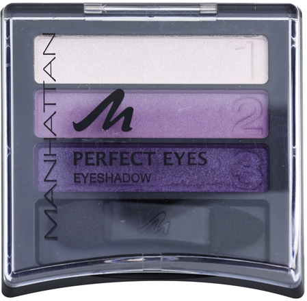 Značka Manhattan Perfect Eyes trio oční stíny
