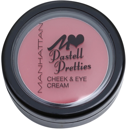 Marca
 Manhattan Pastell Pretties colorete en crema y sombras de ojos 2en1