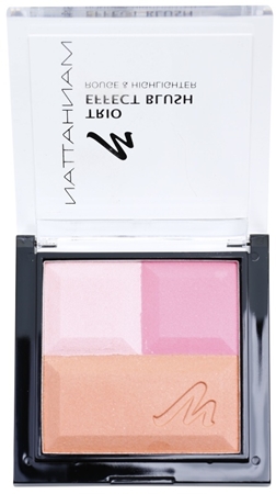 Marke
 Manhattan Trio Effect Blush Highlighter-Rouge