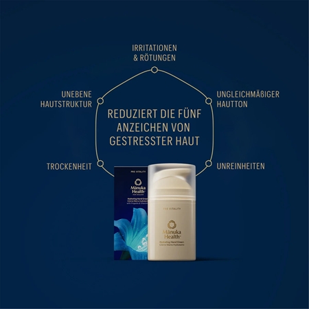 Manuka Health Hydrating Hand Cream with Propolis & Vitamin C feuchtigkeitsspendende Creme für die Hände