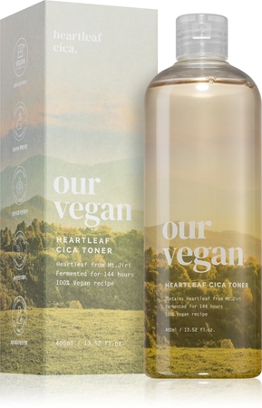 ma:nyo Our Vegan Heartleaf Cica zklidňující tonikum pro citlivou a podrážděnou pleť