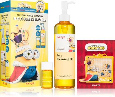 ma:nyo Minions Pure Cleansing Oil Set darčeková sada pre dokonalé vyčistenie pleti