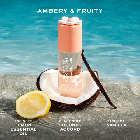 Marc Jacobs Daisy Mist Vanilla Gourmand Perfumed Body and Hair Mist for women