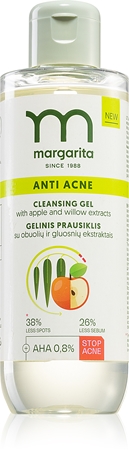 Margarita Anti Acne cleansing gel with AHA acids