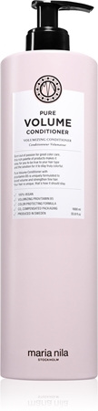 Maria Nila Pure Volume Conditioner für mehr Volumen bei feinem Haar mit feuchtigkeitsspendender Wirkung