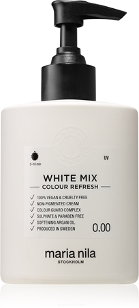 Maria Nila Colour Refresh White Mix vyživujúca maska bez farebných pigmentov k dotvoreniu pastelových odtieňov