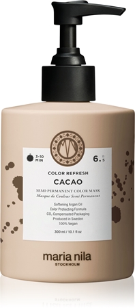 Maria Nila Colour Refresh Cacao jemná vyživujúca maska bez permanentných farebných pigmentov