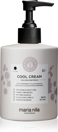 Maria Nila Colour Refresh Cool Cream delikatna odżywiająca maska bez trwałych pigmentów barwiących