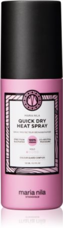 Maria Nila Style & Finish Quick Dry Heat Spray Hitzeschutzspray für Behandlungen mit Haarglätter und Lockenstab
