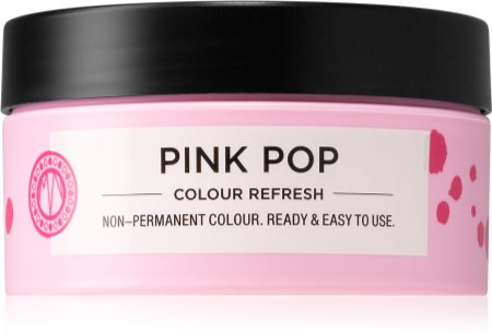 Maria Nila Colour Refresh Pink Pop jemná vyživujúca maska bez permanentných farebných pigmentov