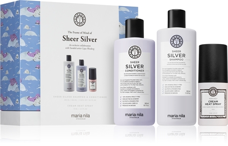 Maria Nila Sheer Silver Gift Box dárková sada (pro blond vlasy)