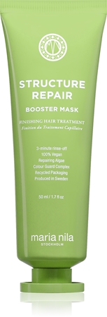 Maria Nila Structure Repair Booster Mask tiefenwirksame nährende Maske für trockenes, beschädigtes und gefärbtes Haar