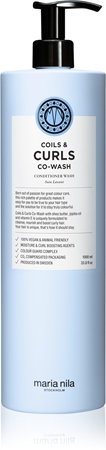 Maria Nila Coils & Curls Co-Wash Shampoo mit Conditioner für welliges und lockiges Haar
