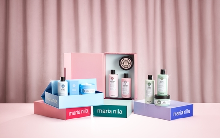 Maria Nila Head & Hair Heal Holiday Box ajándékszett a sérült, töredezett hajra