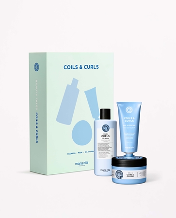 Maria Nila Coils & Curls Holiday Box ajándékszett a hullámos és göndör hajra