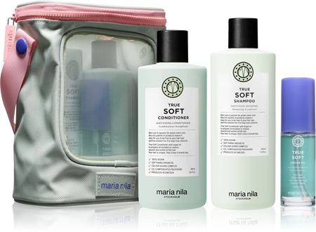 Maria Nila True Soft Beauty Bag Geschenkset für trockenes Haar