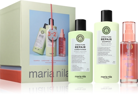 Maria Nila Structure Repair Holiday Box Geschenkset für trockenes und beschädigtes Haar