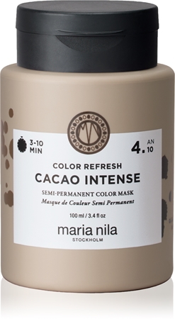 Maria Nila Colour Refresh Cacao Intense mască fină de hrănire fără pigmenți permanenți de culoare
