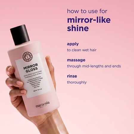 Maria Nila Mirror Gloss Conditioner balsam hranitor pentru un par stralucitor si catifelat
