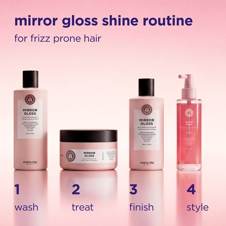 Maria Nila Mirror Gloss Mask tiefenwirksame nährende Maske für glänzendes und geschmeidiges Haar